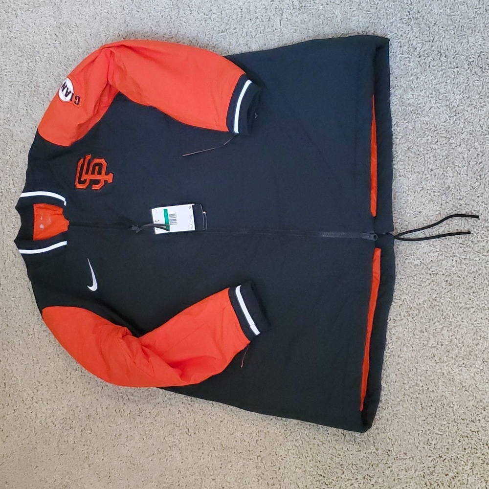 Nike San Francisco Giants Authentic Dugout Performance Full-Zip Jacket.